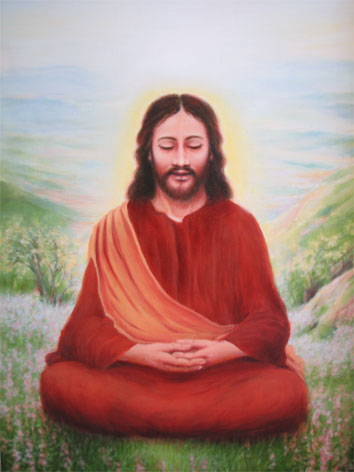 Jesus Meditating